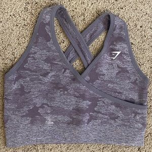 Gymshark Camo Seamless Sports Bra